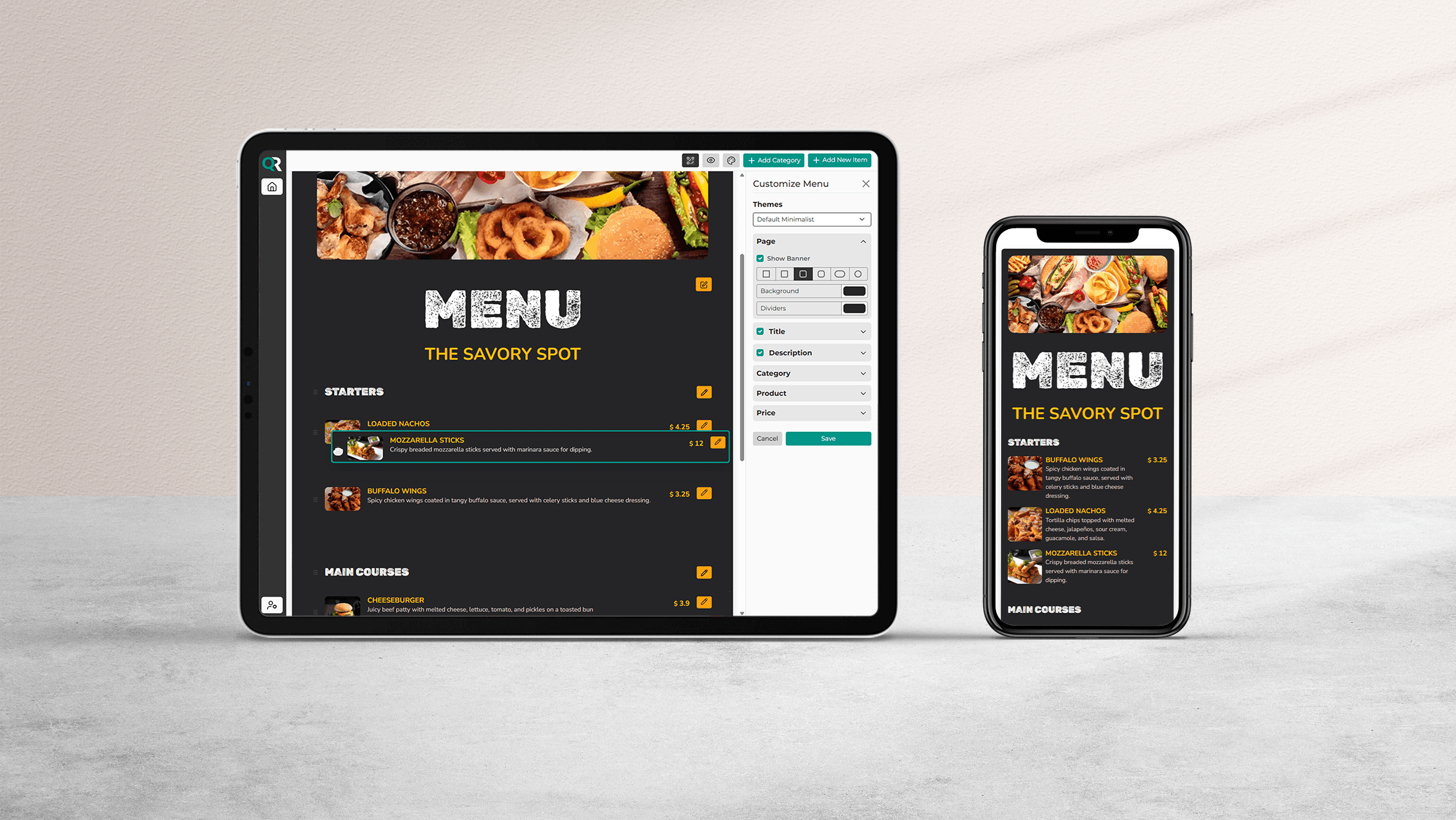 Boost Your Brand: Customizing Your Digital Menu to Reflect Your Unique Style